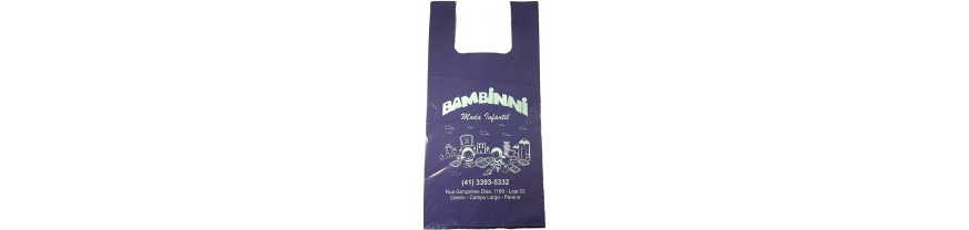 Alça Camiseta 50x70 / 0,11mm (PEBD)